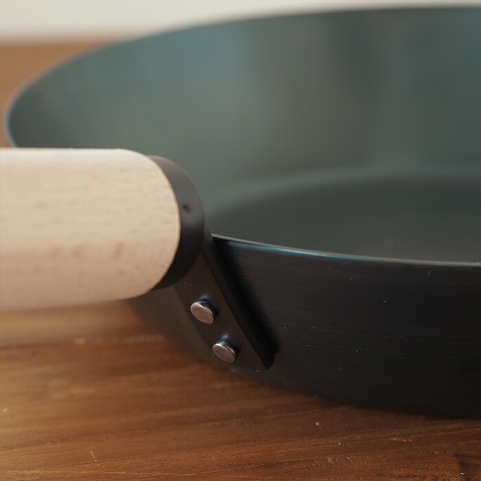 ■元気じゃない日の、フライパン　26cm　板厚1.6mm　IH対応　ブナ