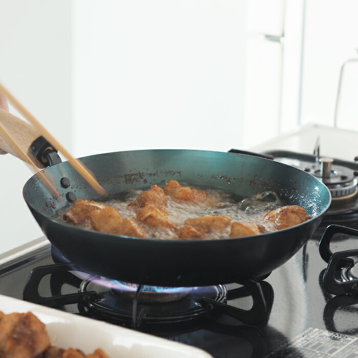 ■元気じゃない日の、フライパン　26cm　板厚1.6mm　IH対応　ブナ