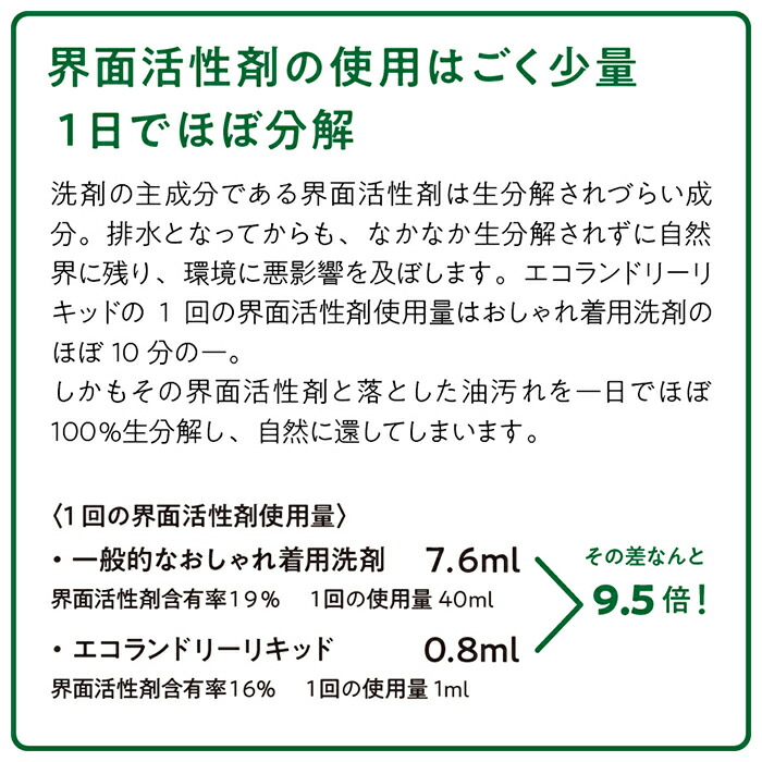 グリーンモーション　エコランドリーリキッド　ポンプ付　500ml　/　GREEN　MOTION