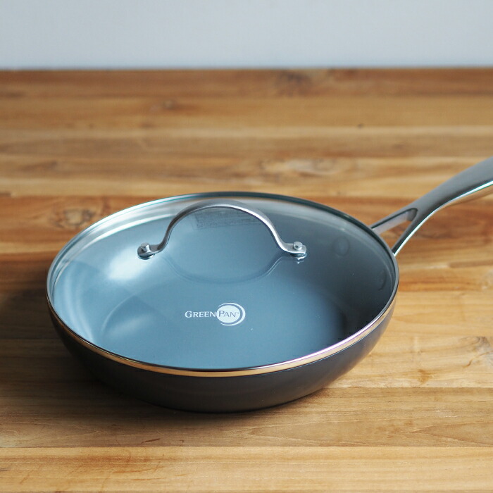 グリーンパン　ガラス蓋　24cm　/　GREENPAN