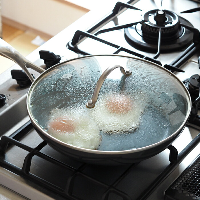 グリーンパン　ガラス蓋　26cm　/　GREENPAN