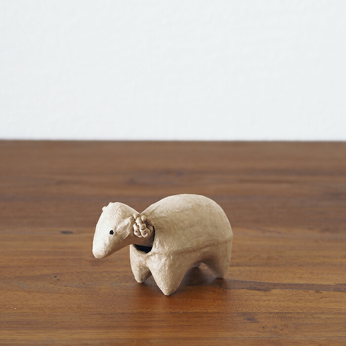 高橋はしめ工房　首振り仙台張子　干支シリーズ　未（ひつじ）