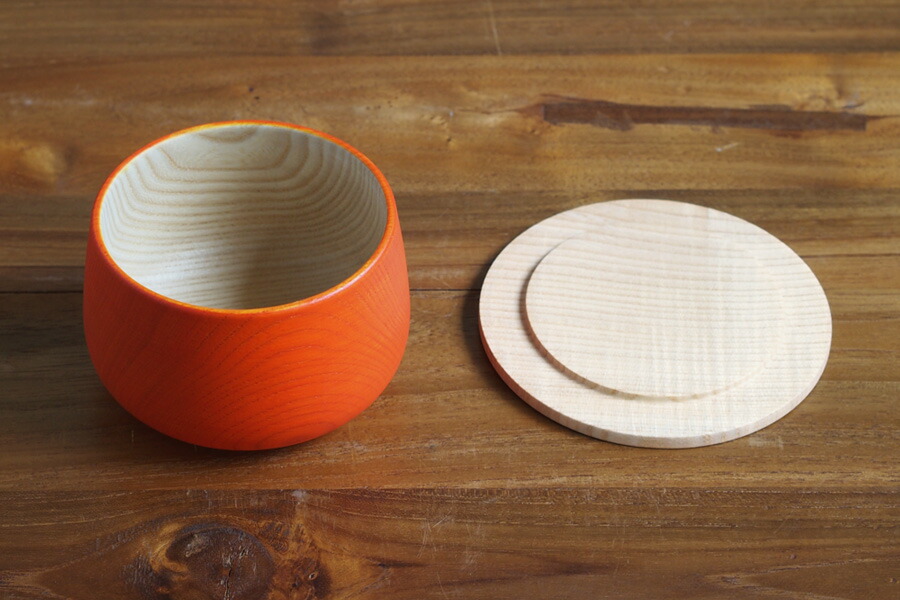 畑漆器店 カラー トリコ S オレンジ / col. TRICO S 　
