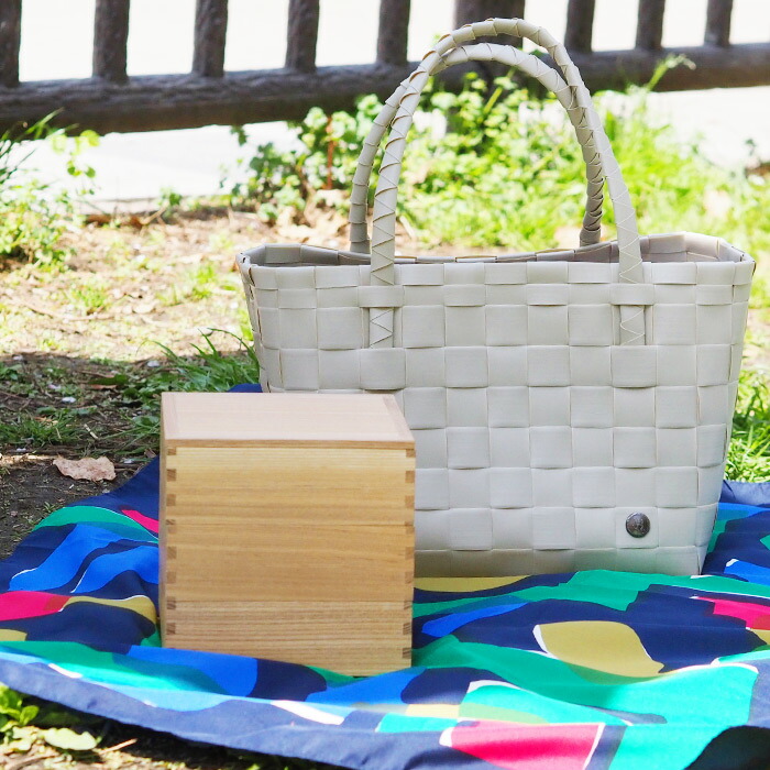 ハンデッドバイ　トートバッグ　PARIS　ペールグレー　/　Handed By