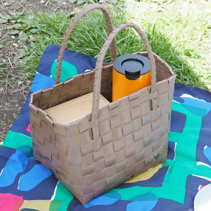 ハンデッドバイ　トートバッグ　PARIS　ヘーゼルブラウン　/　Handed By