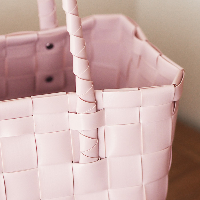 ハンデッドバイ　トートバッグ　PARIS　ペールピンク　/　Handed By