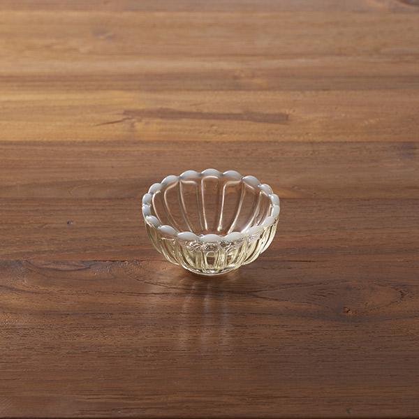 廣田硝子　雪の花　のぞき　古代色