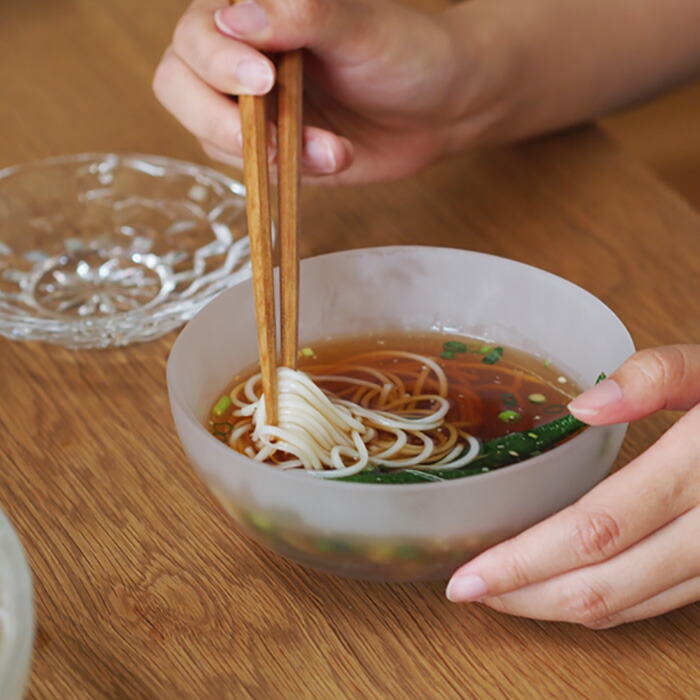 廣田硝子　吹雪　小鉢
