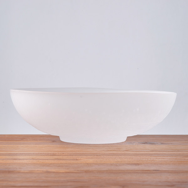 廣田硝子　吹雪　大鉢