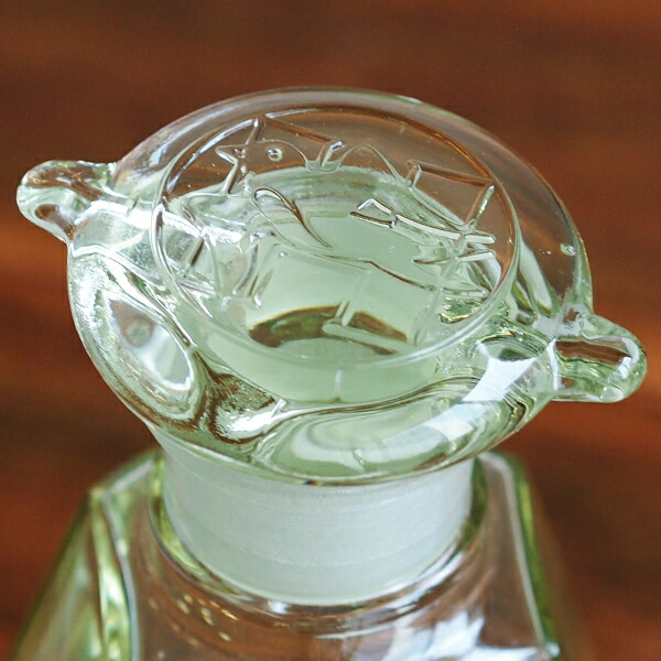 廣田硝子　復刻醤油差し　亀甲　古代色