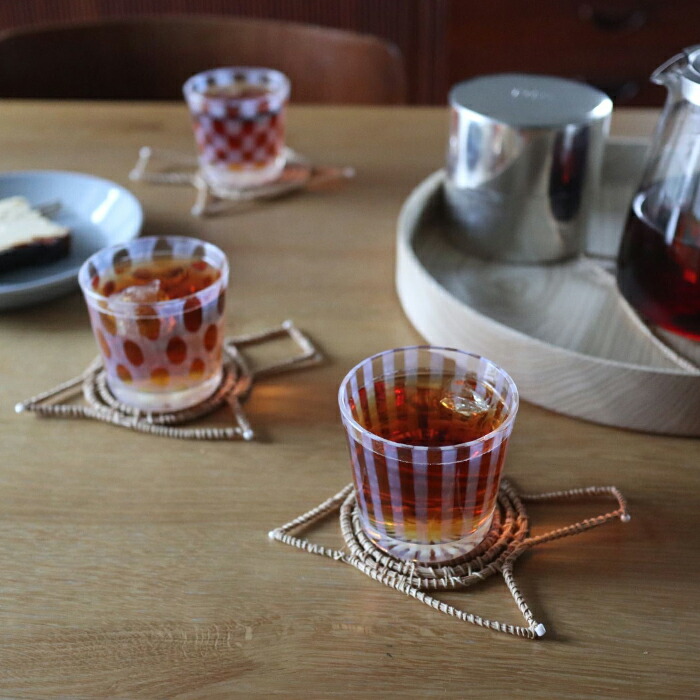 廣田硝子　大正浪漫　そば猪口　十草