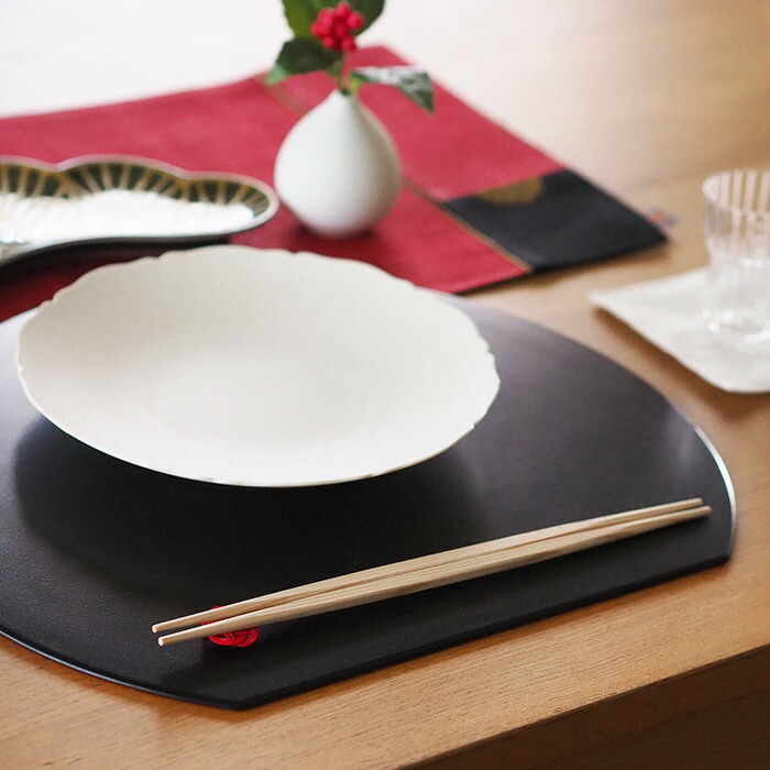 よろしぃおあがり×香紡縁　梅らんちゅう　水引祝箸　赤