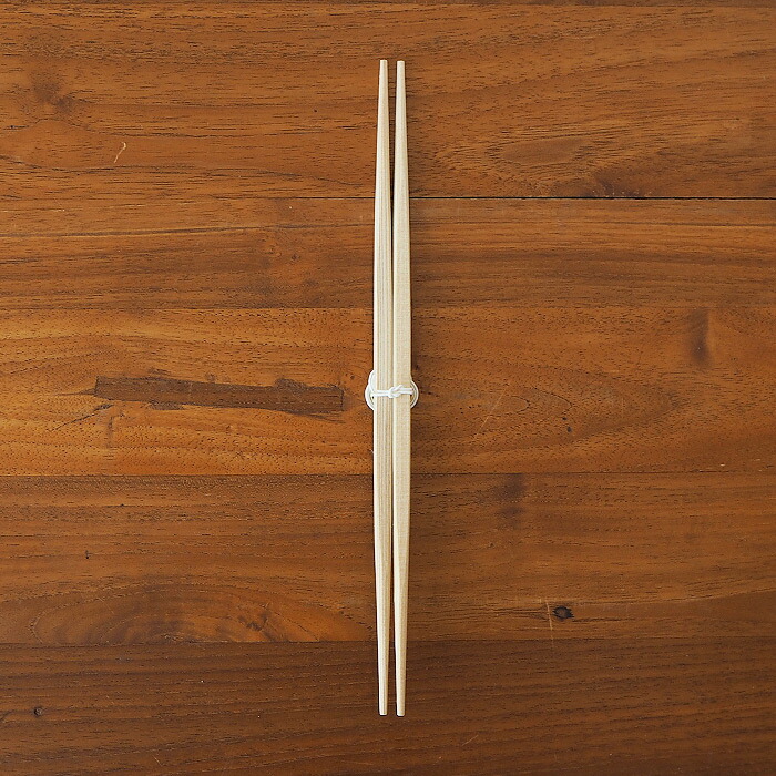 よろしぃおあがり×香紡縁　梅らんちゅう　水引祝箸　白