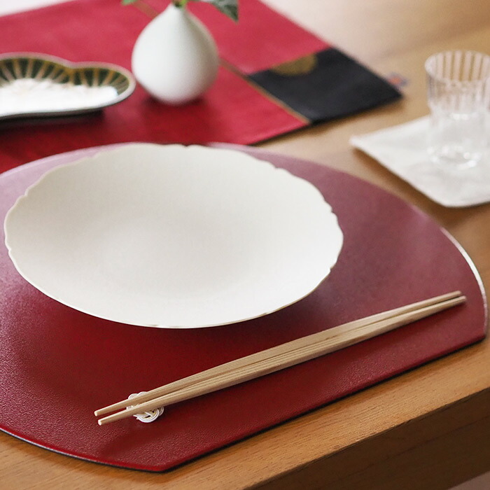 よろしぃおあがり×香紡縁　梅らんちゅう　水引祝箸　白