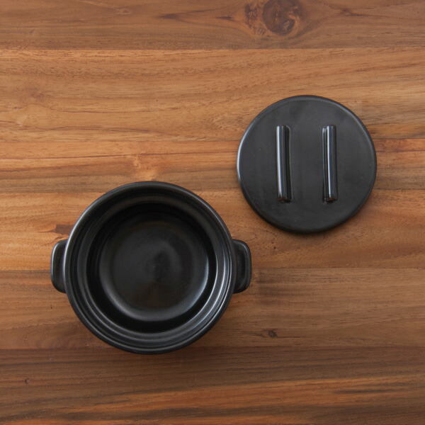 かもしか道具店　ごはんの鍋　一合炊き　黒