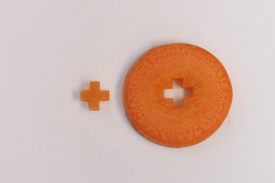 【50％0FF・在庫限り】【プロキッチンオリジナル】抜き型　クロス　小　/　PROKITCHEN　