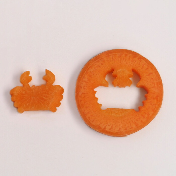 抜き型　カニ　小小　