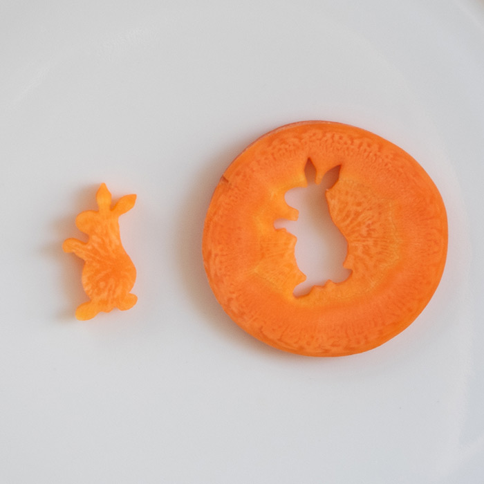 抜き型　うさぎ　立　（新）小