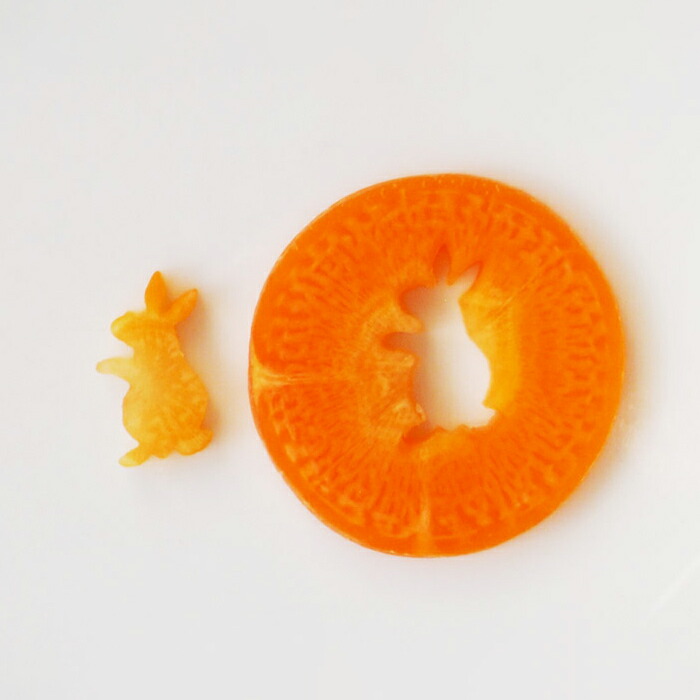 抜き型　うさぎ　立　小小　