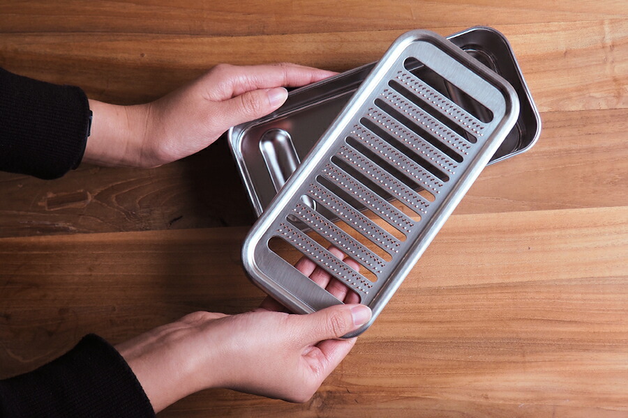 大矢製作所　箱型おろし金　小