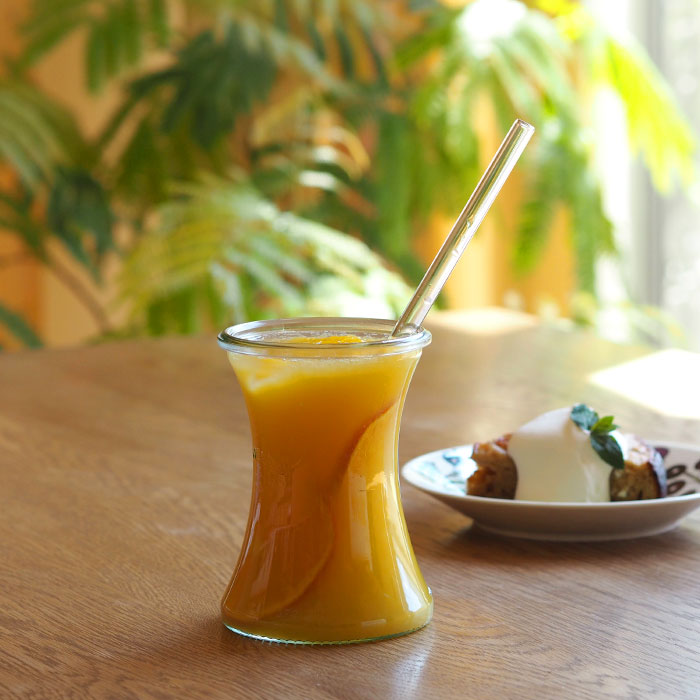 ハルム　ガラスストロー　ストレート　6本セット　/　HALM