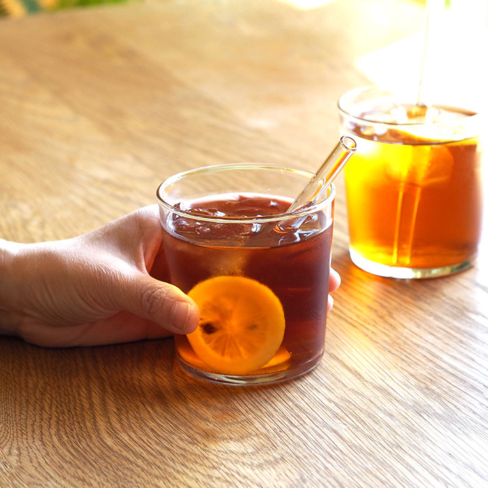 ハルム　ガラスストロー　ストレート　6本セット　/　HALM