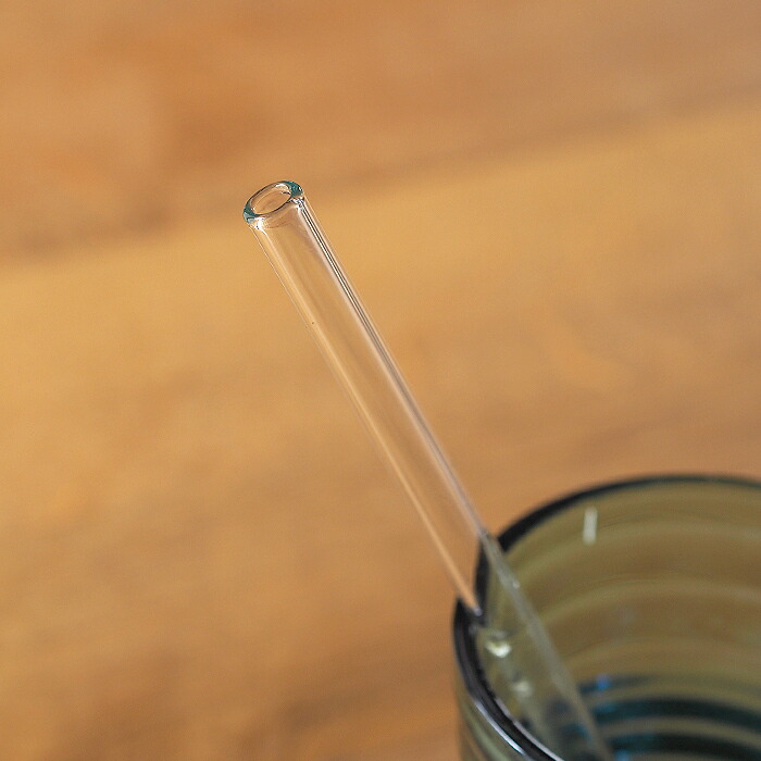 ハルム　ガラスストロー　ストレート　2本セット　20cm 　/　HALM