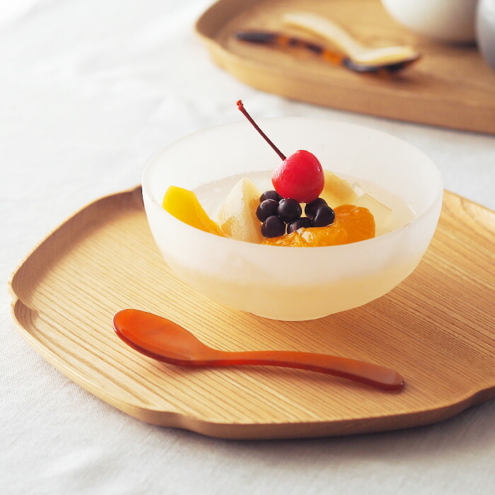 ハイムゾーネ　エッグスプーン　コニャック　/　Heim　Sohne