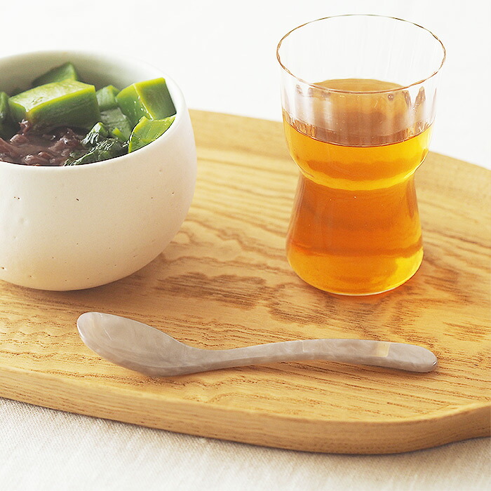 ハイムゾーネ　エッグスプーン　ベージュ　/　Heim　Sohne