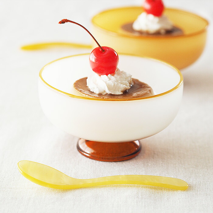 ハイムゾーネ　エッグスプーン　イエロー　/　Heim　Sohne