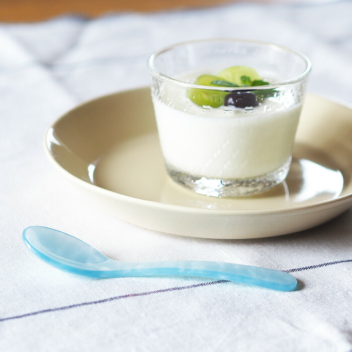 ハイムゾーネ　エッグスプーン　アクア　/　Heim　Sohne