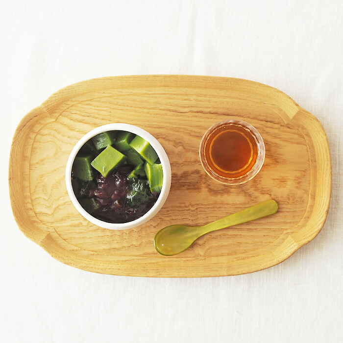 ハイムゾーネ　エッグスプーン　オリーブ　/　Heim　Sohne