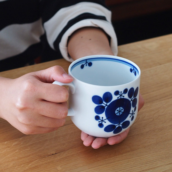 白山陶器　BLOOM　マグ　ブーケ　/　HAKUSAN