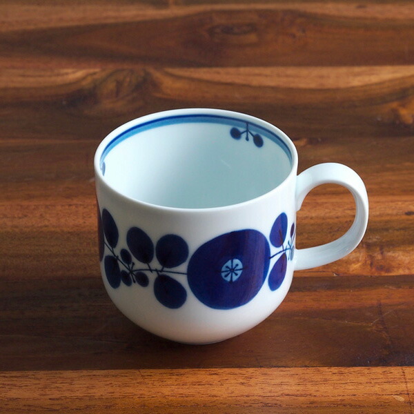 白山陶器　BLOOM　マグ　リース　/　HAKUSAN