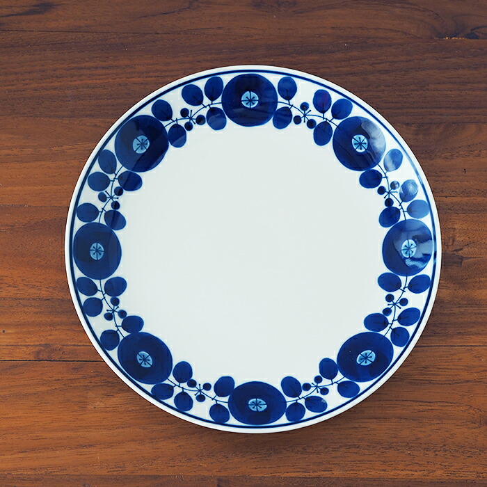 白山陶器　BLOOM　プレート　L　リース　/　HAKUSAN