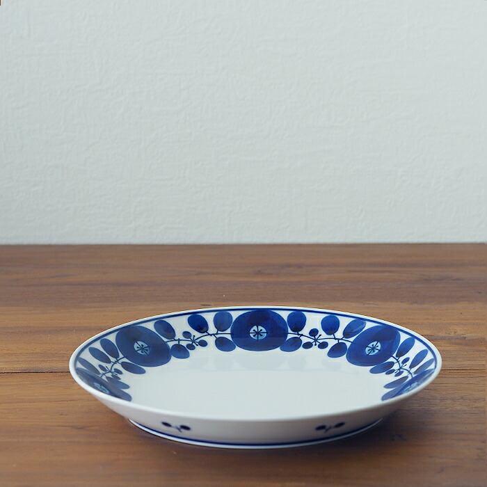 白山陶器　BLOOM　プレート　M　リース　/　HAKUSAN