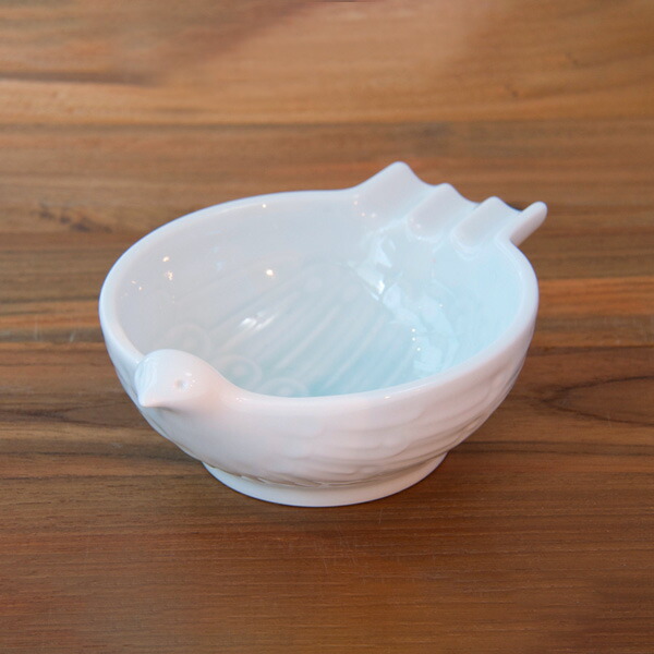 白山陶器　とり型　ナッツボール　/　HAKUSAN