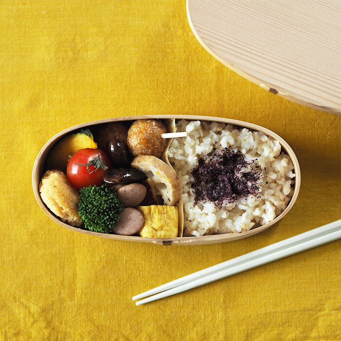 博多曲物　玉樹　弁当箱（だえん・スリム）　