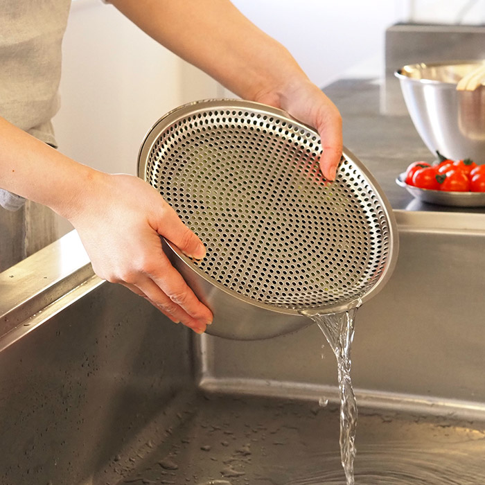 コンテ　まかない平ザル220　/　conte