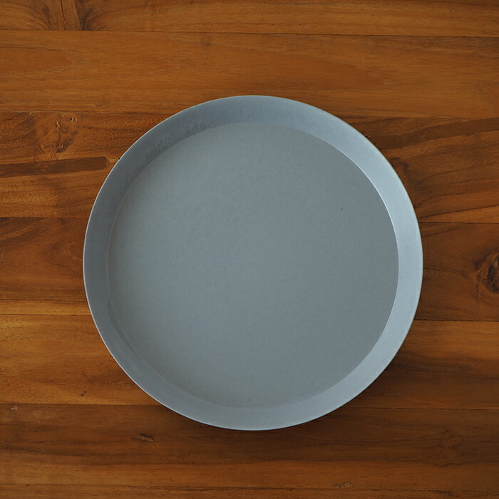 イデアコ　ウスモノ　プレート24cm　ブルー　/　ideaco　