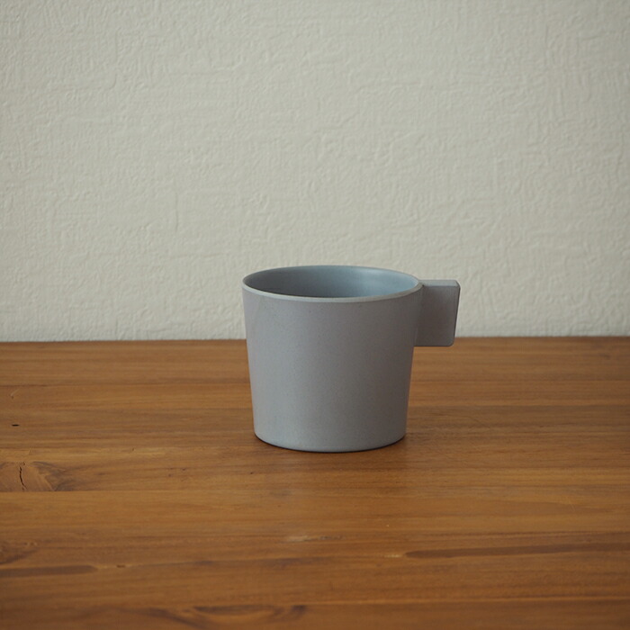 イデアコ　ウスモノ　カップ　ブルー　/　ideaco　
