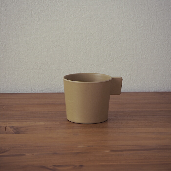 イデアコ　ウスモノ　カップ　ソイルベージュ　/　ideaco　