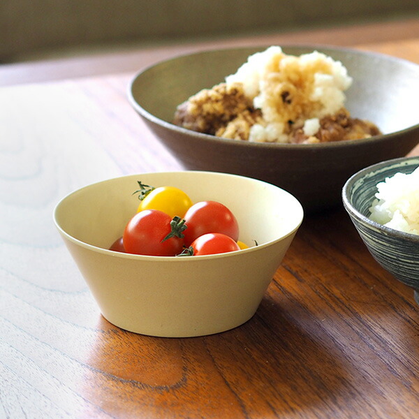 イデアコ　ウスモノ　ミニボウル　サンドホワイト　/　ideaco　