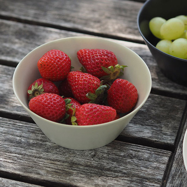 イデアコ　ウスモノ　ミニボウル　サンドホワイト　/　ideaco　