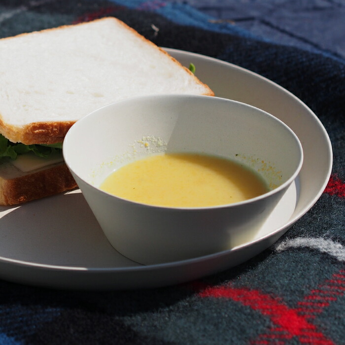 イデアコ　ウスモノ　ミニボウル　サンドホワイト　/　ideaco　