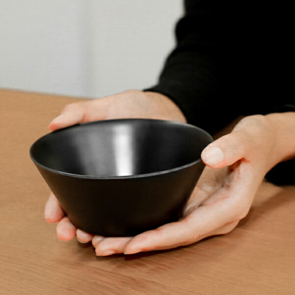 イデアコ　ウスモノ　ミニボウル　ブラック　/　ideaco　