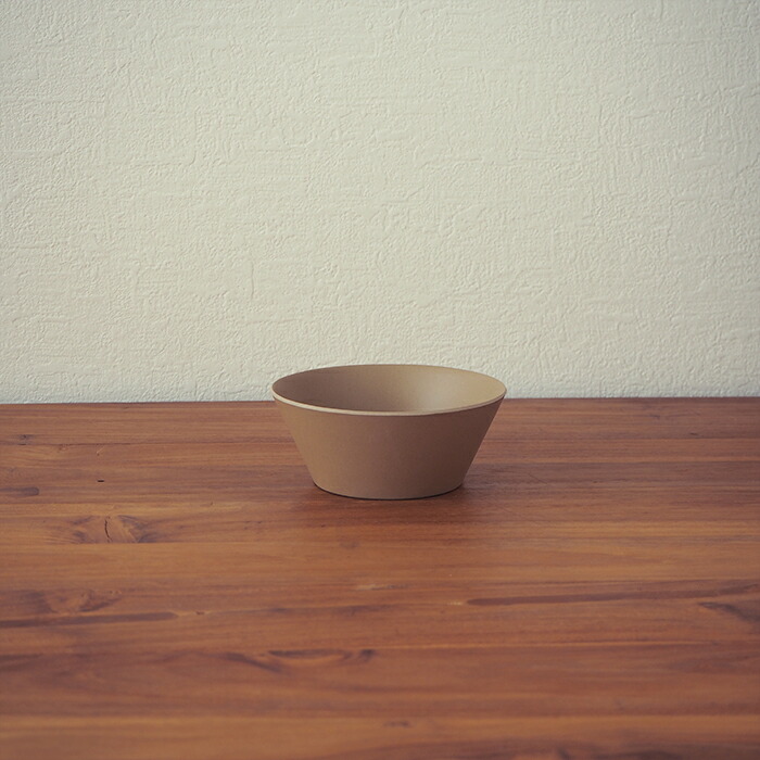 イデアコ　ウスモノ　ミニボウル　ソイルベージュ　/　ideaco　