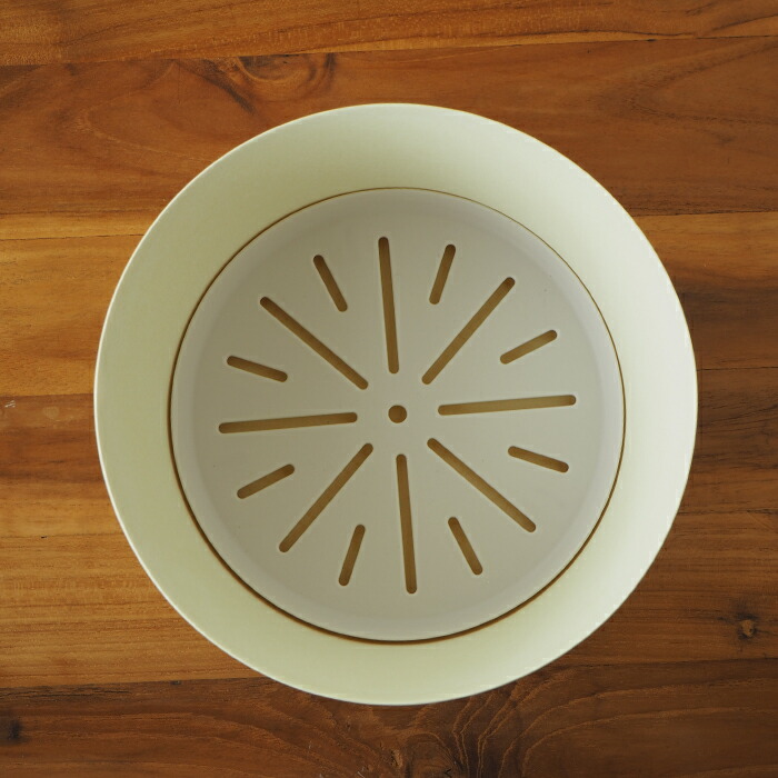 イデアコ　ウスモノ　サラダボウル　サンドホワイト　/　ideaco　