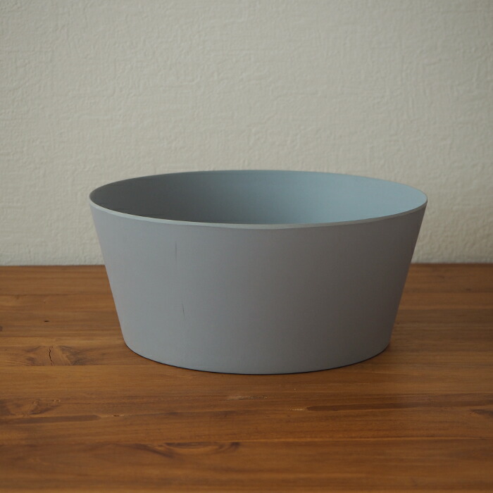 イデアコ　ウスモノ　サラダボウル　ブルー　/　ideaco　