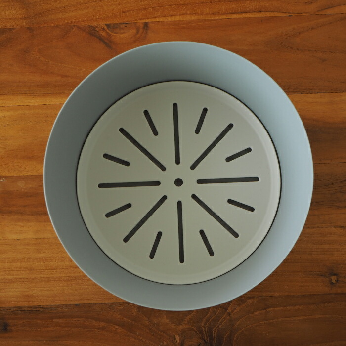 イデアコ　ウスモノ　サラダボウル　ブルー　/　ideaco　